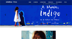 Desktop Screenshot of cineticafilmes.com.br