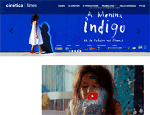 Tablet Screenshot of cineticafilmes.com.br